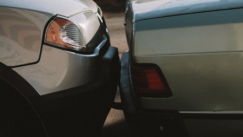Car accident scene
